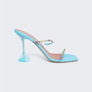 SOLD❗️Amina Muaddi Gilda Glass 39.5